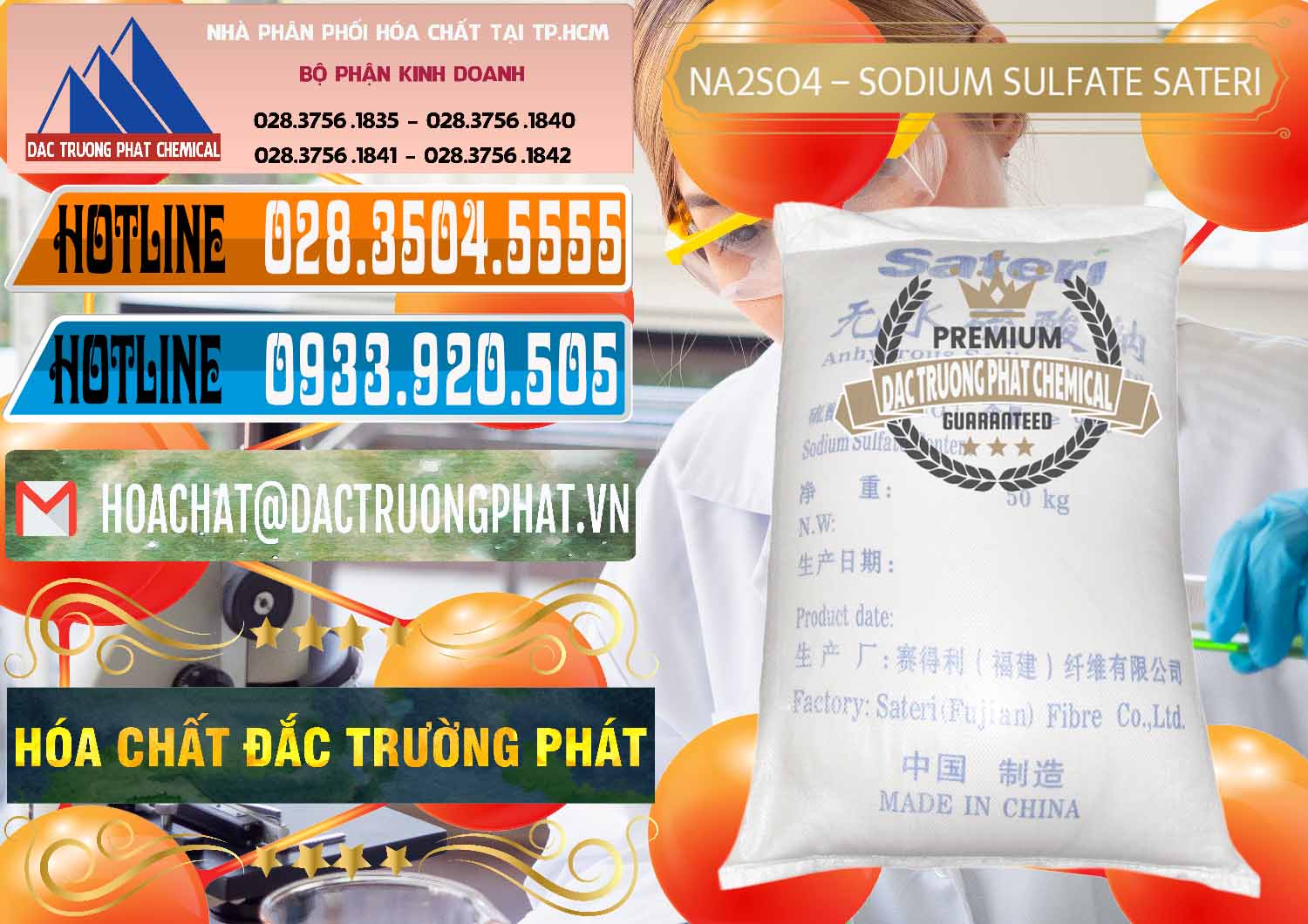 Công ty phân phối > bán hóa chất Sodium Sulfate — Sunfat Natri Sateri Trung Quốc China tại Trà Vinh Nhà phân phối - bán Sodium Sulphate - Muối Sunfat Na2SO4 Sateri Trung Quốc China - 0100 - Đơn vị bán & phân phối hóa chất tại TP.HCM - stmp.net