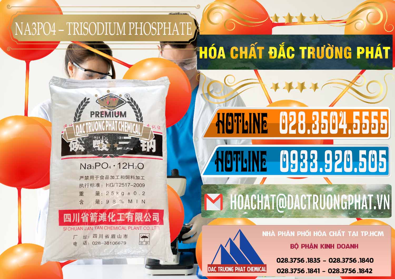 Cty chuyên cung cấp ( bán ) Na3PO4 – Trisodium Phosphate Trung Quốc China JT - 0102 - Bán & cung cấp hóa chất tại TP.HCM - stmp.net