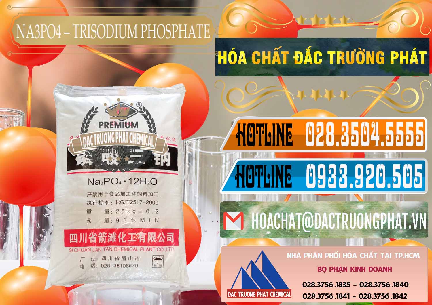 Đơn vị nhập khẩu ( bán ) Na3PO4 – Trisodium Phosphate Trung Quốc China JT - 0102 - Cty phân phối và cung cấp hóa chất tại TP.HCM - stmp.net