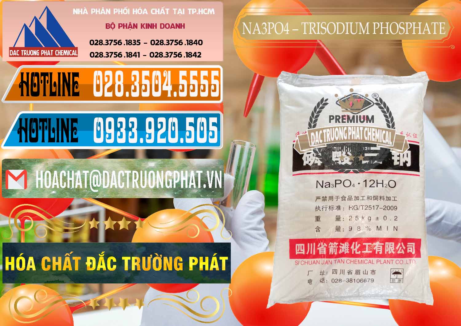 Nhà cung cấp _ bán Na3PO4 – Trisodium Phosphate Trung Quốc China JT - 0102 - Đơn vị chuyên phân phối ( nhập khẩu ) hóa chất tại TP.HCM - stmp.net