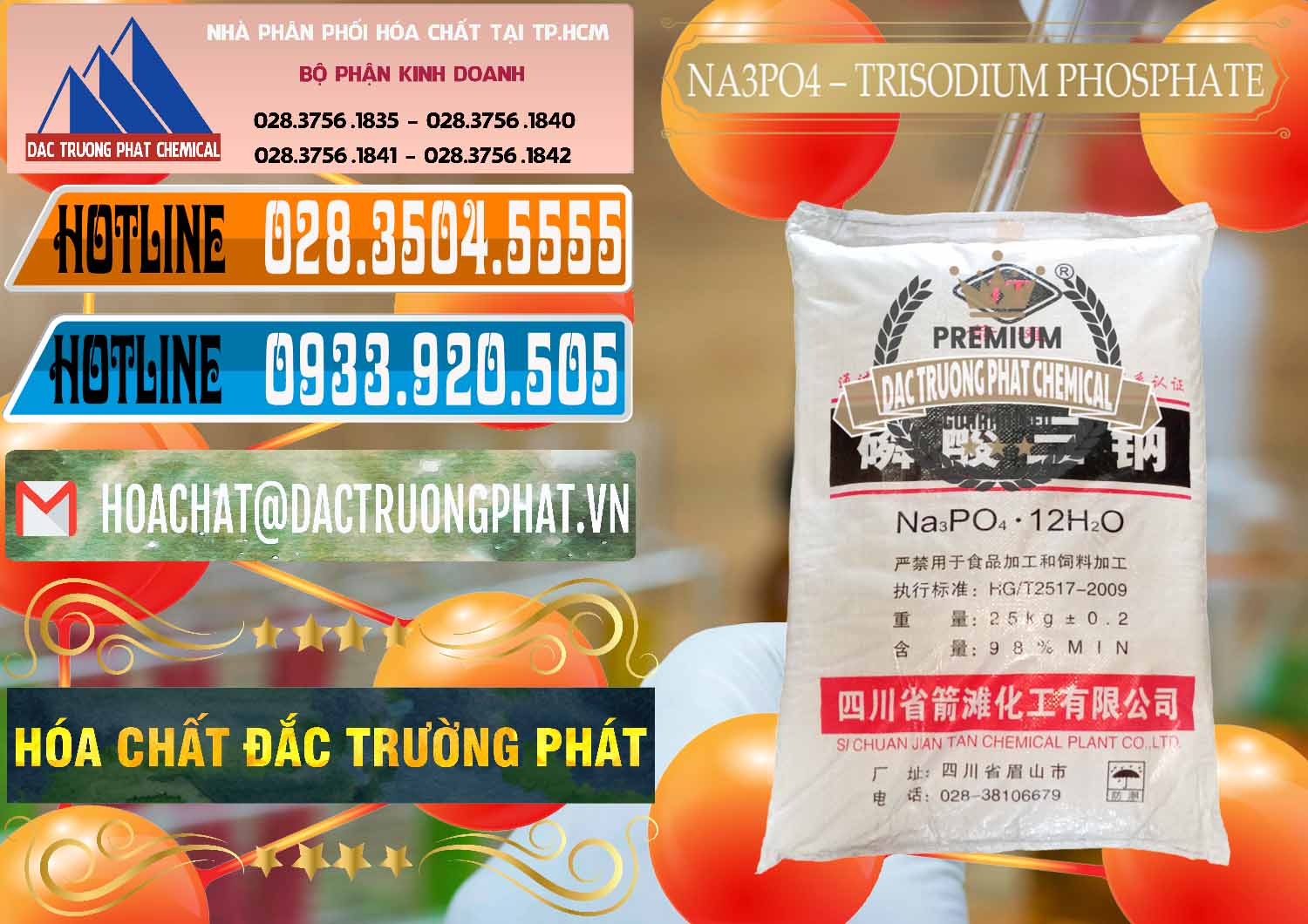 Công ty chuyên bán - cung ứng Na3PO4 – Trisodium Phosphate Trung Quốc China JT - 0102 - Cty chuyên kinh doanh ( cung cấp ) hóa chất tại TP.HCM - stmp.net