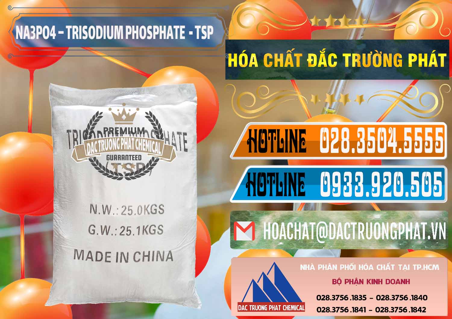 Nhà nhập khẩu - bán Na3PO4 – Trisodium Phosphate Trung Quốc China TSP - 0103 - Cty cung cấp - nhập khẩu hóa chất tại TP.HCM - stmp.net