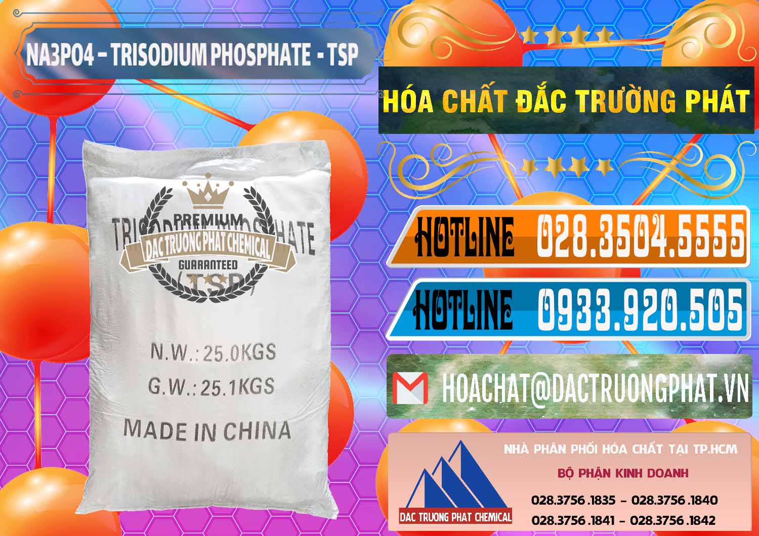 Đơn vị bán - cung cấp Na3PO4 – Trisodium Phosphate Trung Quốc China TSP - 0103 - Chuyên phân phối ( cung cấp ) hóa chất tại TP.HCM - stmp.net