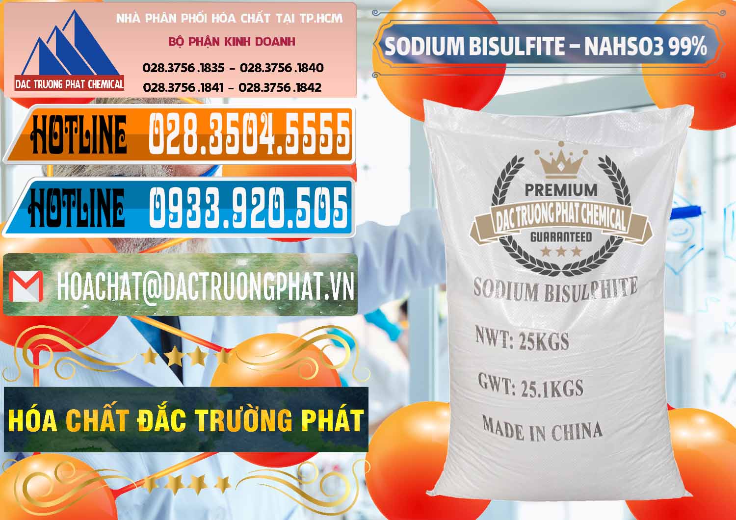 Nơi bán - cung cấp Sodium Bisulfite – NAHSO3 Trung Quốc China - 0140 - Cty chuyên cung cấp ( kinh doanh ) hóa chất tại TP.HCM - stmp.net