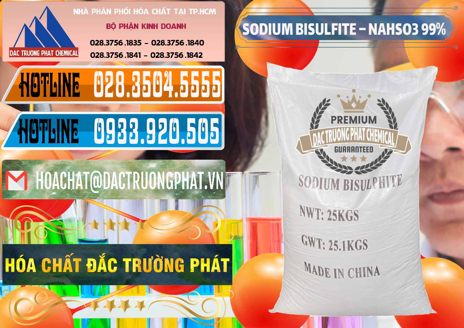 Cty chuyên kinh doanh ( bán ) Sodium Bisulfite – NAHSO3 Trung Quốc China - 0140 - Cty kinh doanh và phân phối hóa chất tại TP.HCM - stmp.net