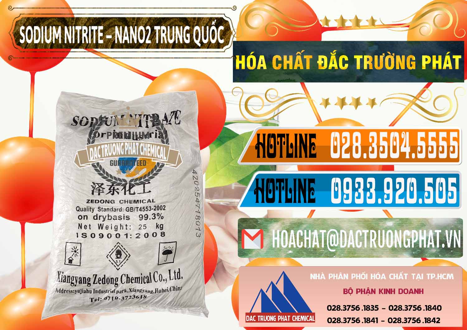 Nhà nhập khẩu và bán Sodium Nitrite - NANO2 Zedong Trung Quốc China - 0149 - Chuyên bán và phân phối hóa chất tại TP.HCM - stmp.net