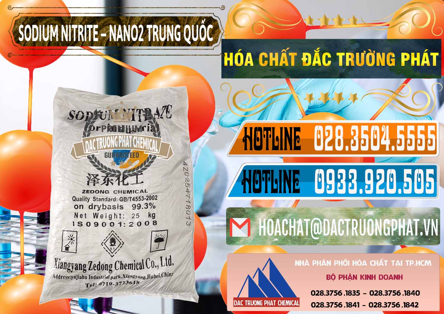 Đơn vị chuyên bán & phân phối Sodium Nitrite - NANO2 Zedong Trung Quốc China - 0149 - Cty chuyên cung cấp ( kinh doanh ) hóa chất tại TP.HCM - stmp.net