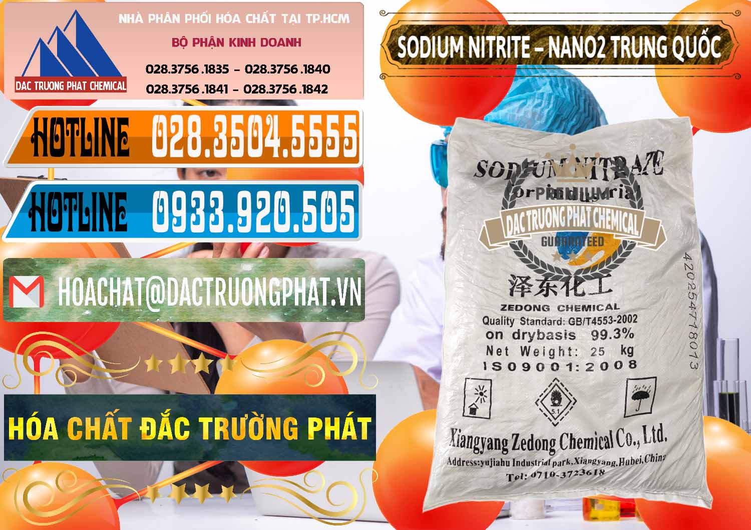 Cty kinh doanh _ bán Sodium Nitrite - NANO2 Zedong Trung Quốc China - 0149 - Nơi cung cấp và phân phối hóa chất tại TP.HCM - stmp.net