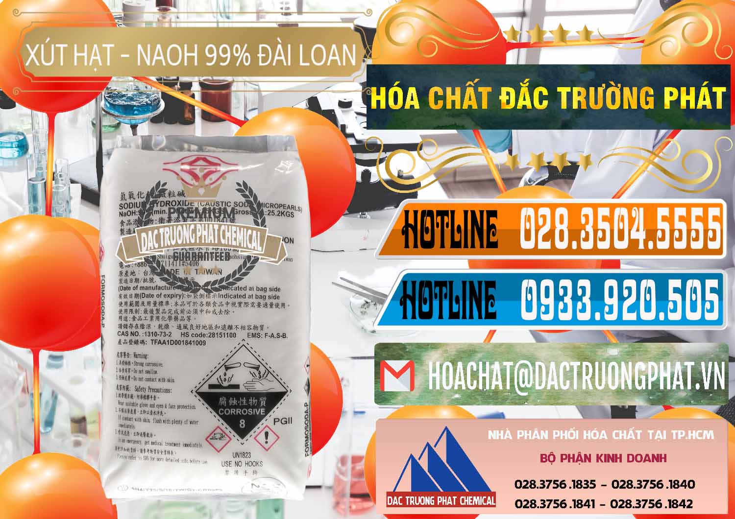 Công ty phân phối ( bán ) Xút Hạt - NaOH Bột 99% Đài Loan Taiwan Formosa - 0167 - Chuyên bán _ cung cấp hóa chất tại TP.HCM - stmp.net