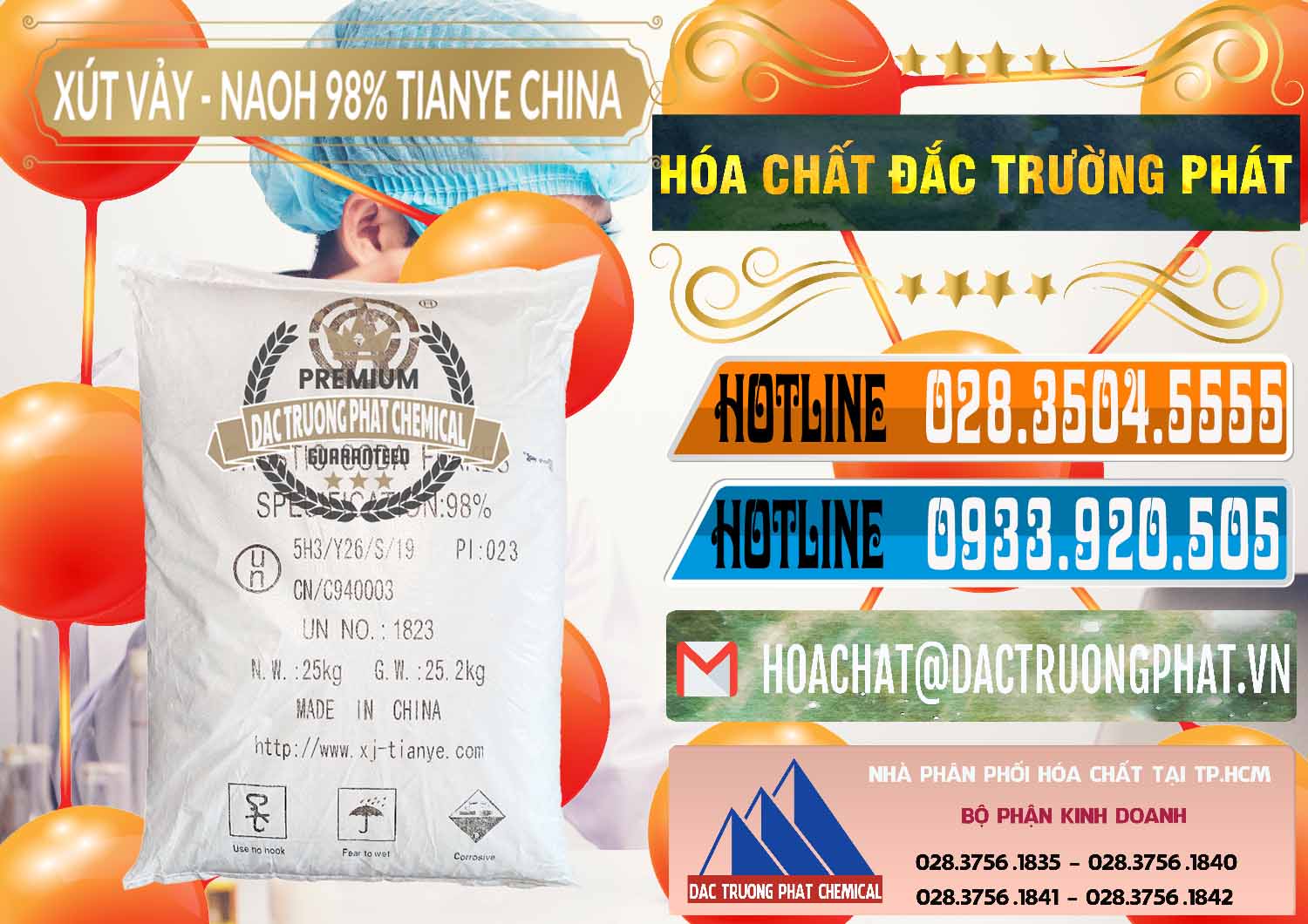 Công ty bán và cung cấp Xút Vảy - NaOH Vảy 98% Tianye Trung Quốc China - 0177 - Đơn vị chuyên phân phối & nhập khẩu hóa chất tại TP.HCM - stmp.net