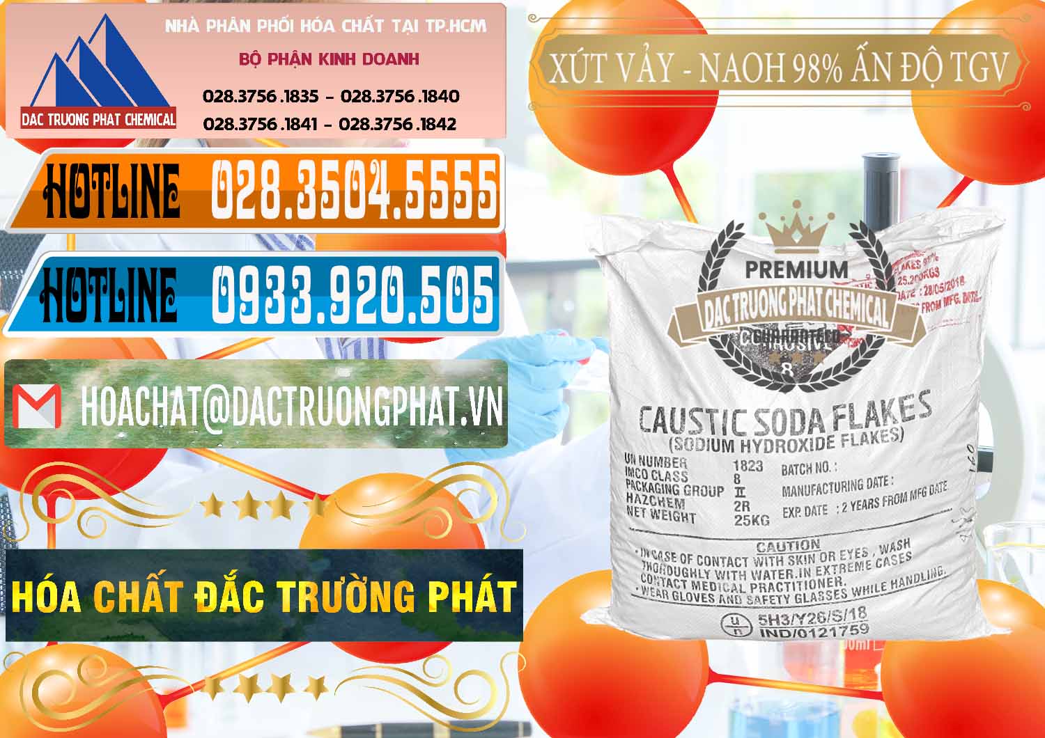 Cty cung cấp Œ bán hóa chất Natri Hidroxit Rắn Þ Caustic Soda Flakes 98% TGV Ấn Độ India Nhà phân phối _ bán Xút Vảy - NaOH Vảy 98% TGV Ấn Độ India - 0169 - Công ty bán ( phân phối ) hóa chất tại TP.HCM - stmp.net