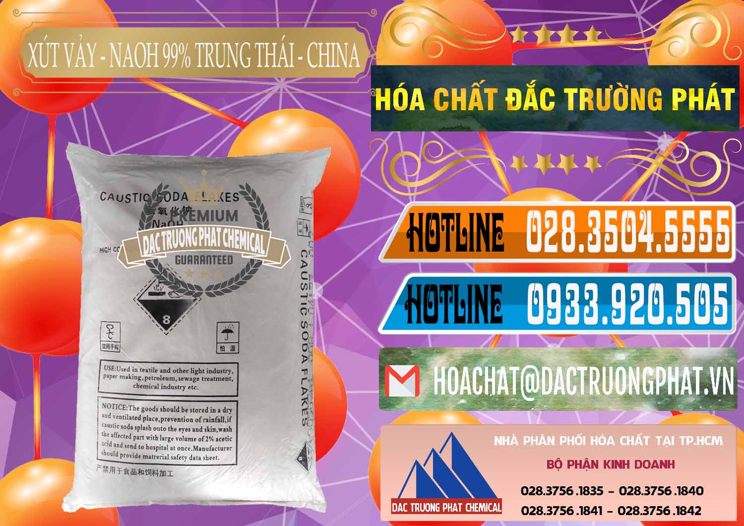 Nơi chuyên nhập khẩu - bán Xút Vảy - NaOH Vảy 99% Trung Thái China Trung Quốc - 0176 - Nhà cung cấp và nhập khẩu hóa chất tại TP.HCM - stmp.net