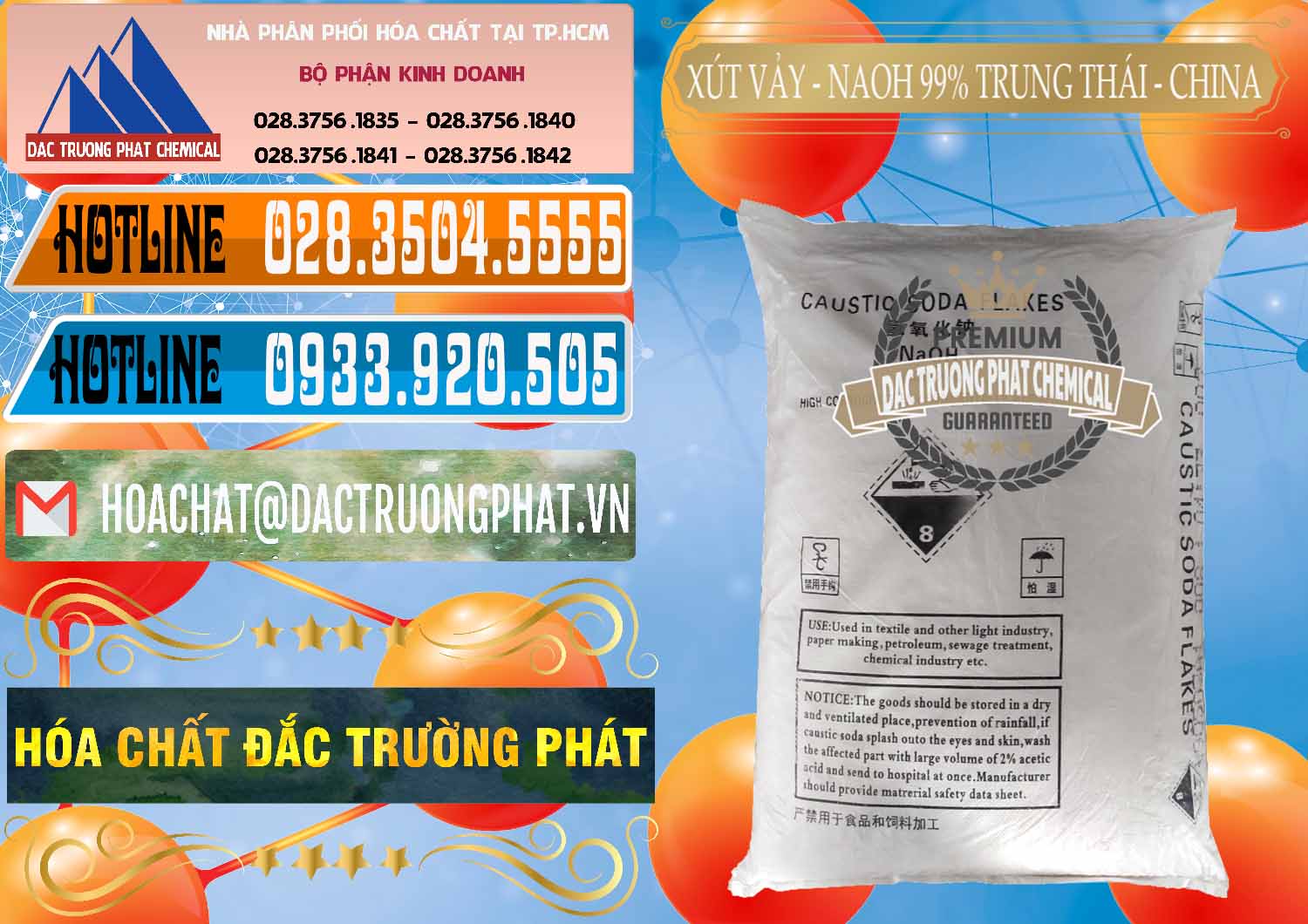 Cty chuyên cung cấp ( bán ) Xút Vảy - NaOH Vảy 99% Trung Thái China Trung Quốc - 0176 - Cty bán & phân phối hóa chất tại TP.HCM - stmp.net