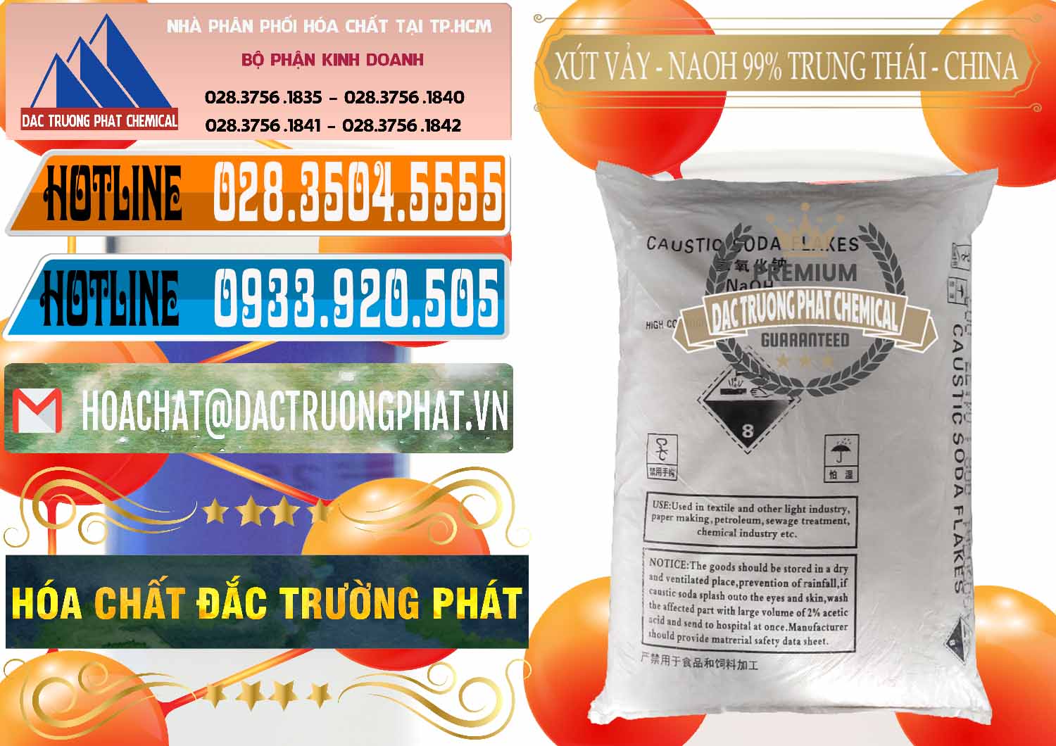 Nơi chuyên nhập khẩu & bán Xút Vảy - NaOH Vảy 99% Trung Thái China Trung Quốc - 0176 - Nhà phân phối - cung cấp hóa chất tại TP.HCM - stmp.net