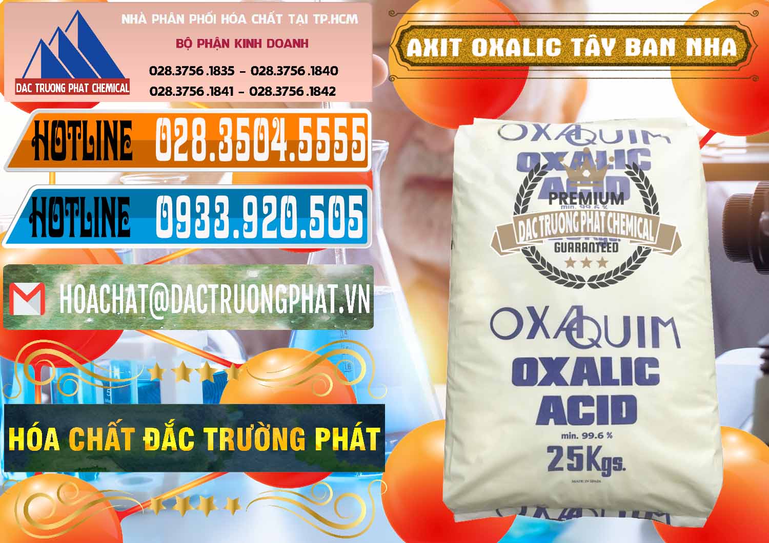 Cty chuyên phân phối ( bán ) Acid Oxalic – Axit Oxalic 99.6% Tây Ban Nha Spain - 0269 - Nơi bán - cung cấp hóa chất tại TP.HCM - stmp.net