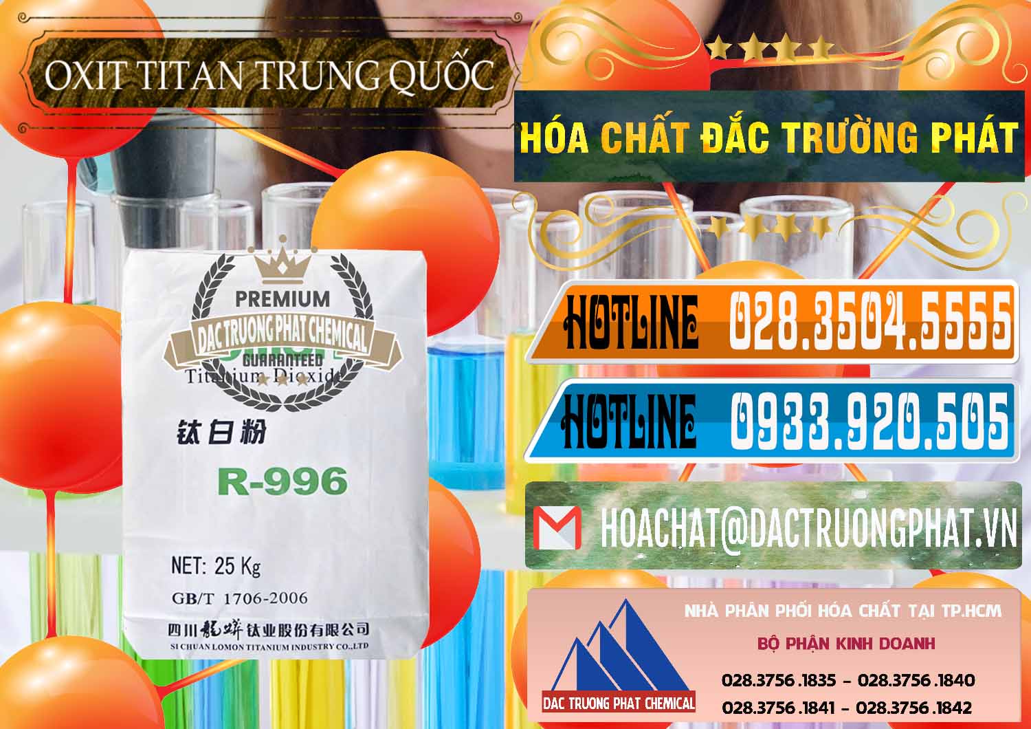 Cty bán - cung ứng Oxit Titan KA100 – Tio2 Trung Quốc China - 0398 - Đơn vị phân phối và cung cấp hóa chất tại TP.HCM - stmp.net