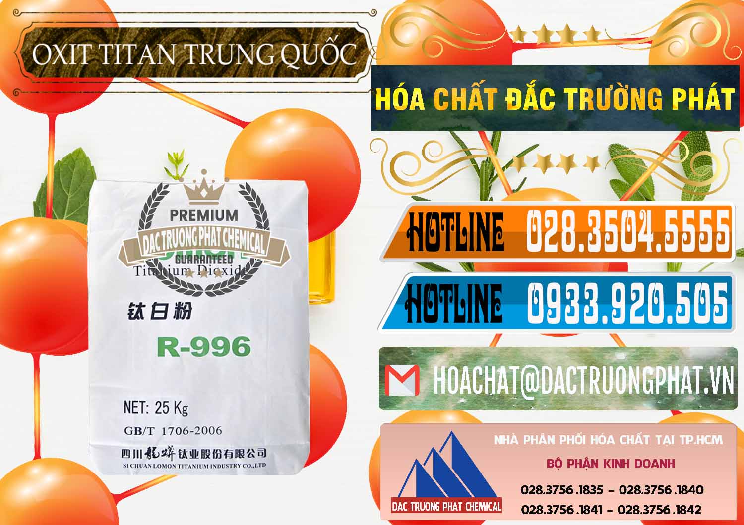 Nơi chuyên nhập khẩu _ bán Oxit Titan KA100 – Tio2 Trung Quốc China - 0398 - Nhà nhập khẩu _ phân phối hóa chất tại TP.HCM - stmp.net