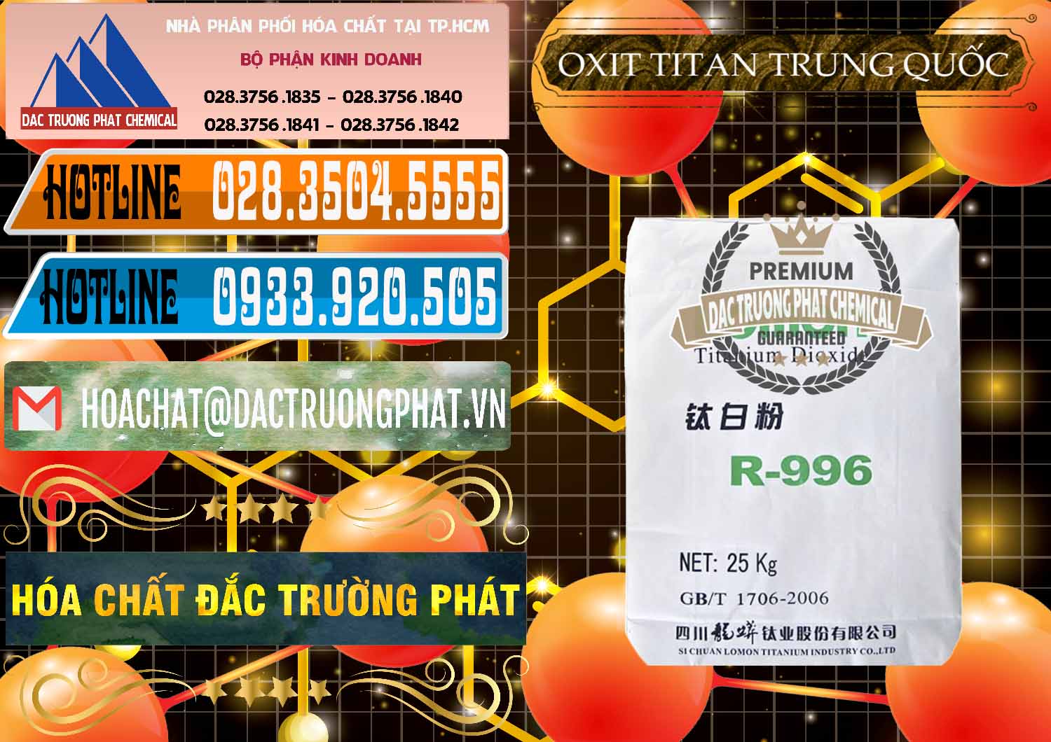 Cty chuyên phân phối & bán Oxit Titan KA100 – Tio2 Trung Quốc China - 0398 - Cty phân phối ( bán ) hóa chất tại TP.HCM - stmp.net