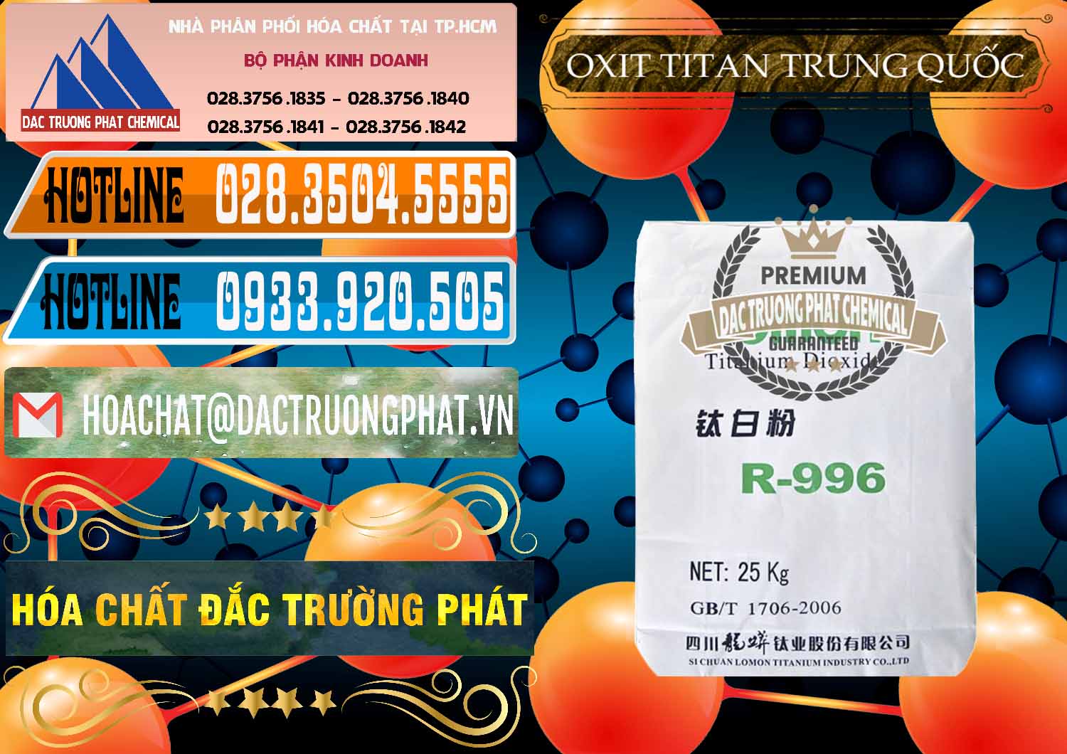 Đơn vị bán & cung cấp Oxit Titan KA100 – Tio2 Trung Quốc China - 0398 - Đơn vị kinh doanh - cung cấp hóa chất tại TP.HCM - stmp.net