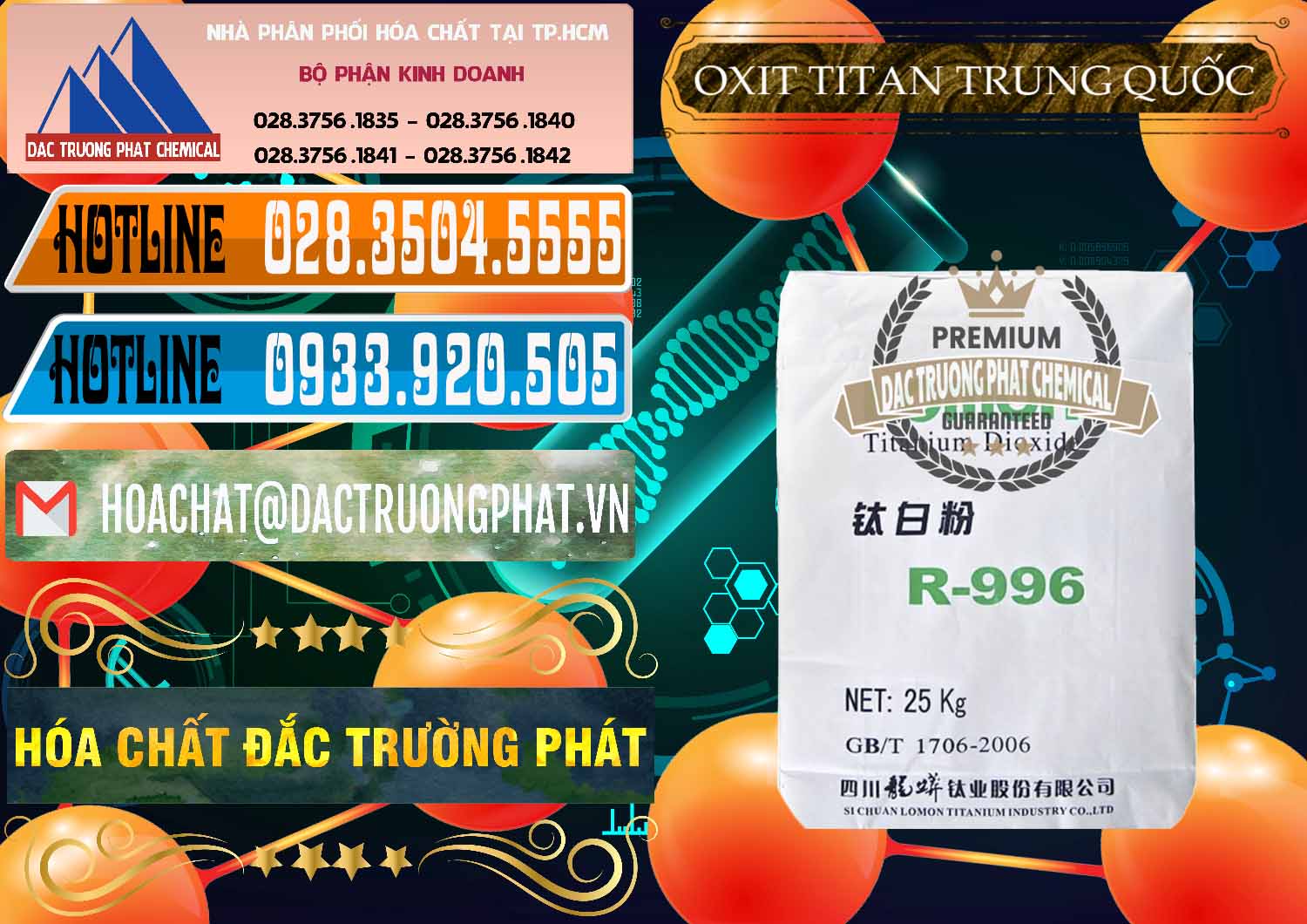 Cty bán ( phân phối ) Oxit Titan KA100 – Tio2 Trung Quốc China - 0398 - Cung cấp và nhập khẩu hóa chất tại TP.HCM - stmp.net
