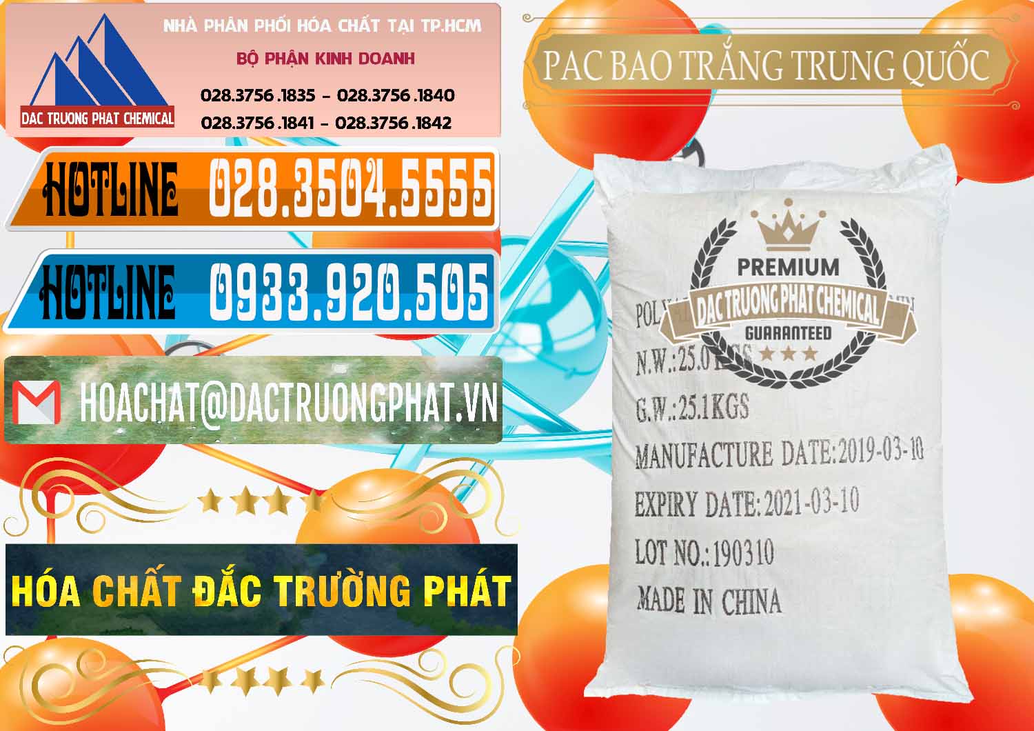 Đơn vị chuyên nhập khẩu _ bán PAC - Polyaluminium Chloride Bao Trắng Trung Quốc China - 0108 - Chuyên cung cấp - phân phối hóa chất tại TP.HCM - stmp.net