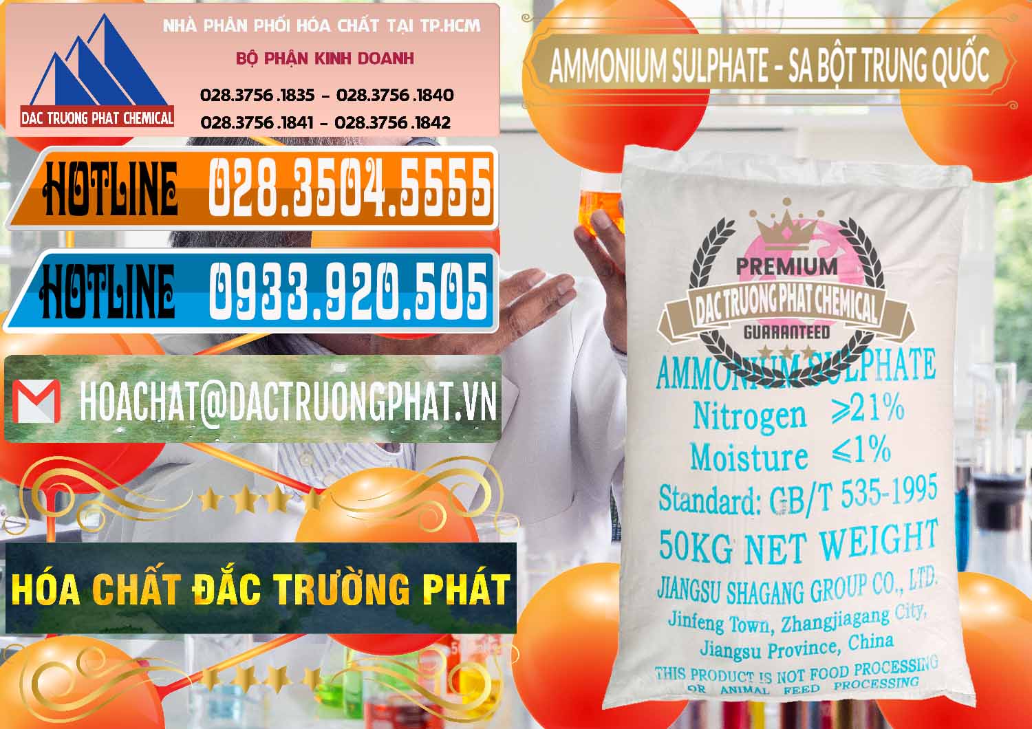 Nơi nhập khẩu - bán Ammonium Sulphate – Phân Sa Trung Quốc China - 0024 - Công ty phân phối ( nhập khẩu ) hóa chất tại TP.HCM - stmp.net