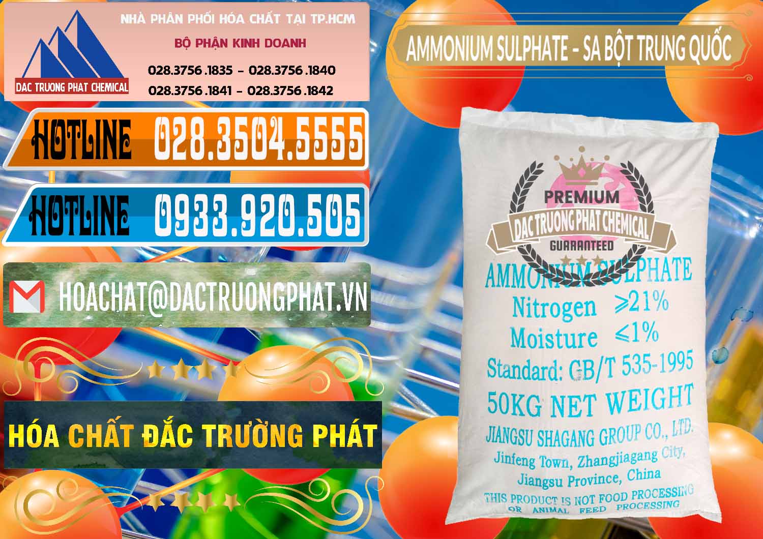 Cty cung cấp và bán Ammonium Sulphate – Phân Sa Trung Quốc China - 0024 - Chuyên cung cấp _ phân phối hóa chất tại TP.HCM - stmp.net