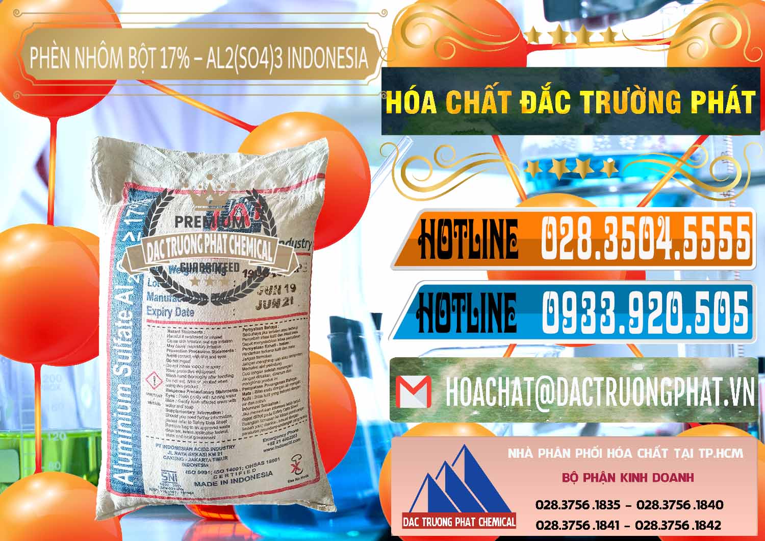 Nơi phân phối và bán Phèn Nhôm Bột - Al2(SO4)3 17% bao 25kg Indonesia - 0114 - Công ty chuyên phân phối - nhập khẩu hóa chất tại TP.HCM - stmp.net