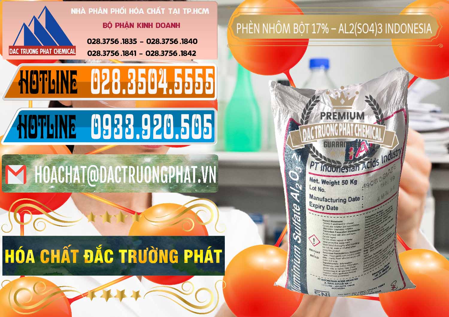 Công ty bán _ cung ứng Phèn Nhôm Bột - Al2(SO4)3 17% bao 50kg Indonesia - 0112 - Cung cấp ( kinh doanh ) hóa chất tại TP.HCM - stmp.net