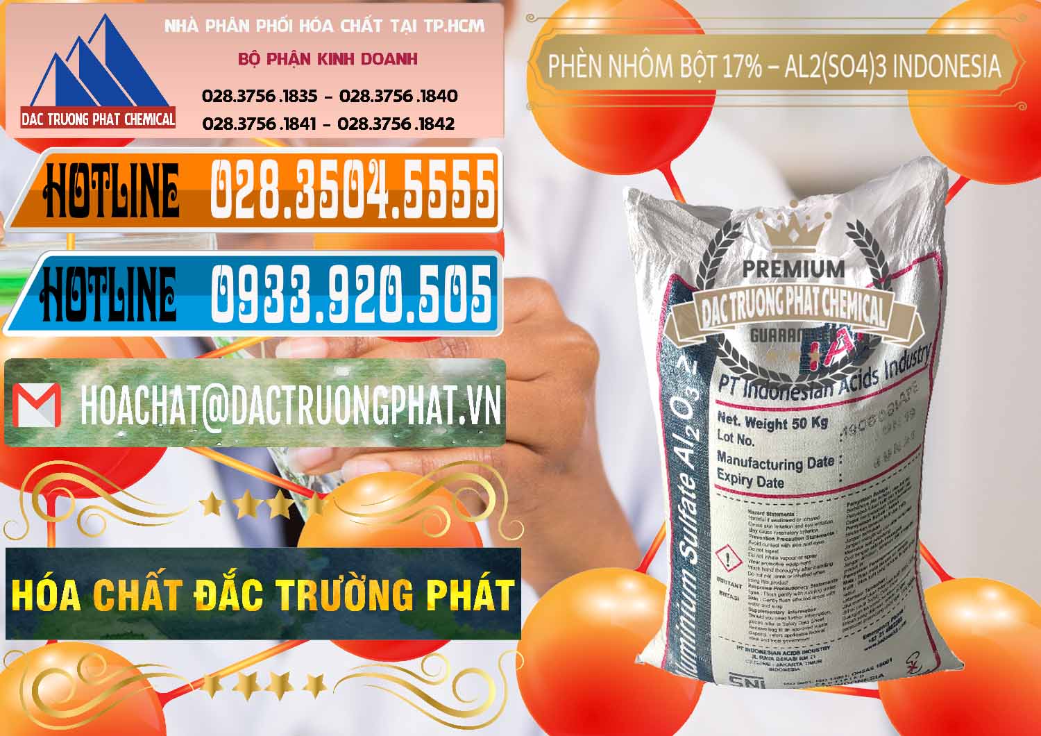 Công ty chuyên kinh doanh _ bán Phèn Nhôm Bột - Al2(SO4)3 17% bao 50kg Indonesia - 0112 - Nơi phân phối _ kinh doanh hóa chất tại TP.HCM - stmp.net