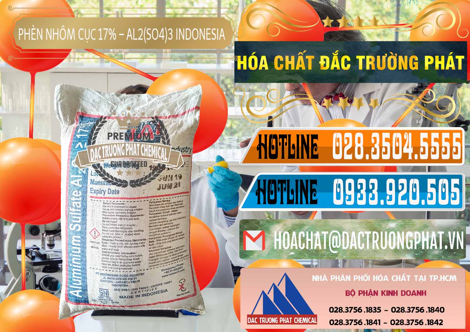Nơi chuyên bán & cung ứng Phèn Nhôm Cục - Al2(SO4)3 17% bao 25kg Indonesia - 0115 - Công ty phân phối - bán hóa chất tại TP.HCM - stmp.net