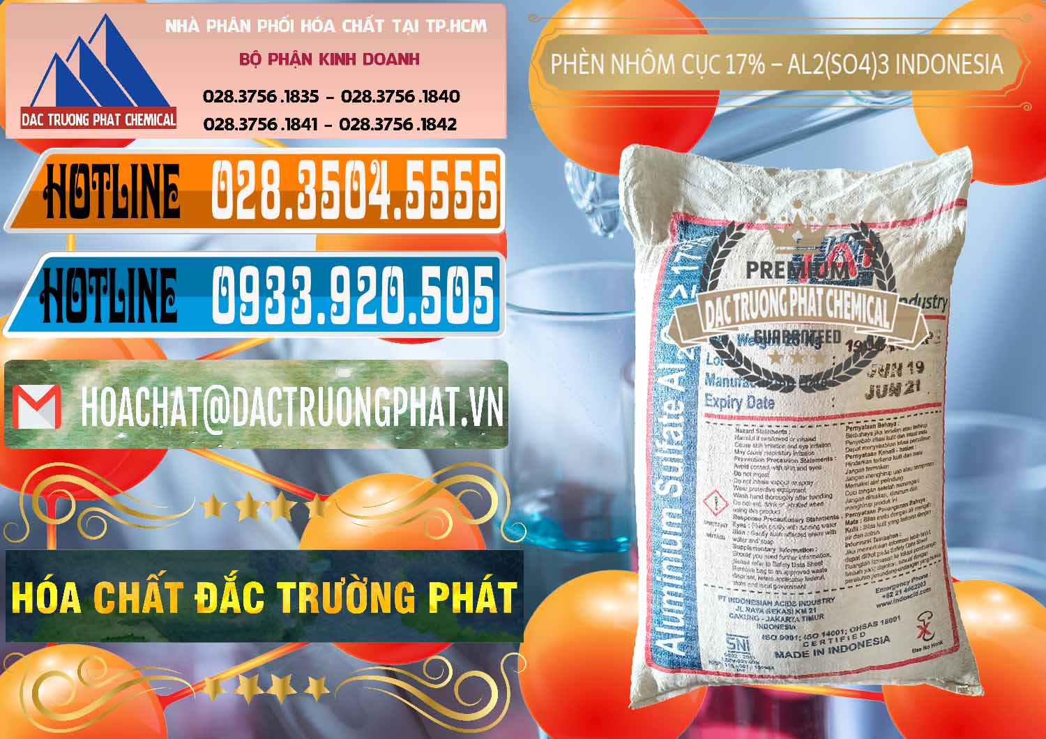 Cty cung ứng và bán Phèn Nhôm Cục - Al2(SO4)3 17% bao 25kg Indonesia - 0115 - Chuyên cung cấp & kinh doanh hóa chất tại TP.HCM - stmp.net