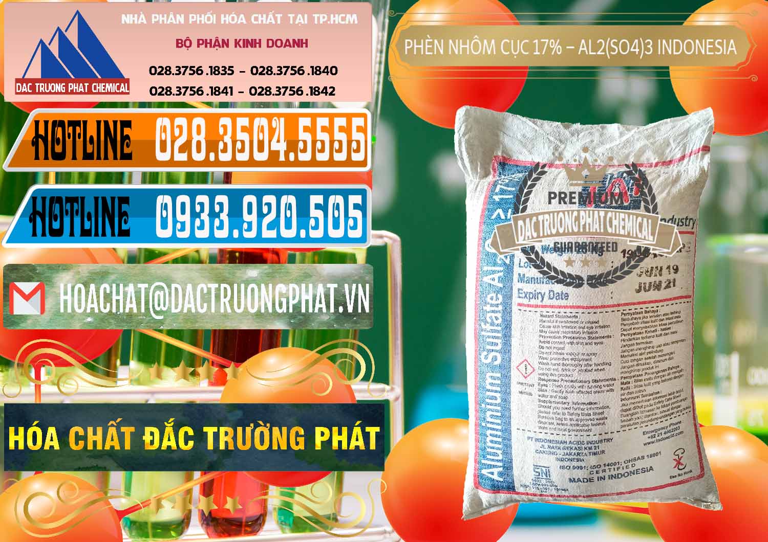 Công ty cung ứng ( bán ) Phèn Nhôm Cục - Al2(SO4)3 17% bao 25kg Indonesia - 0115 - Cty chuyên bán và cung cấp hóa chất tại TP.HCM - stmp.net
