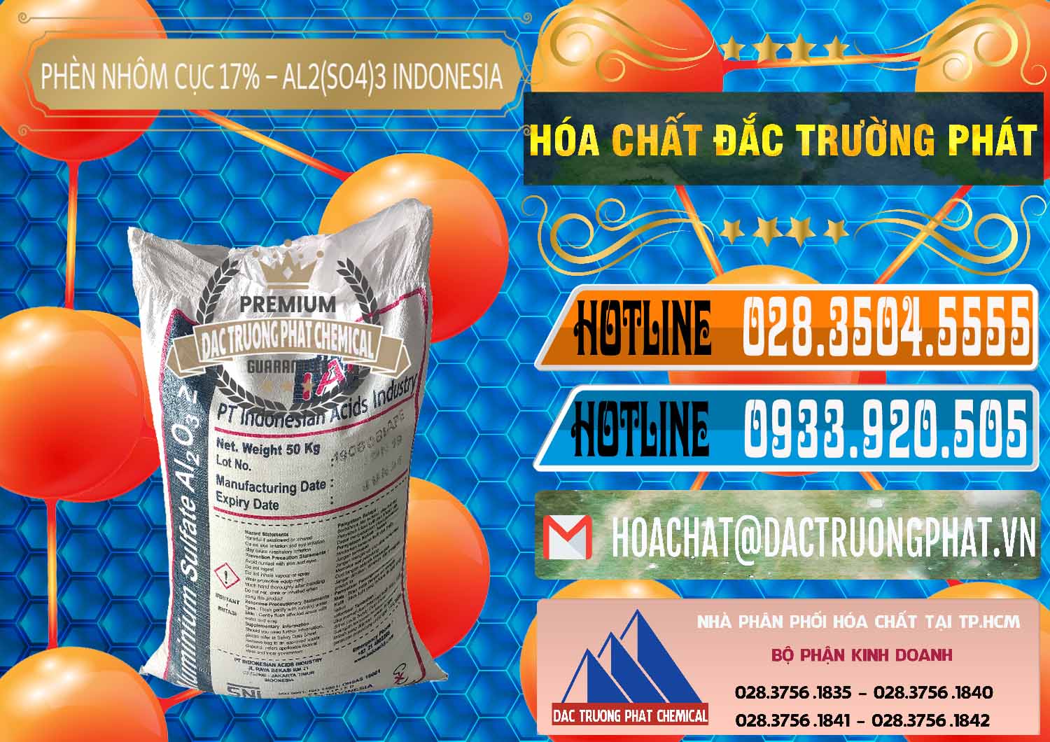 Nơi chuyên kinh doanh - bán Phèn Nhôm Cục - Al2(SO4)3 17% bao 50kg Indonesia - 0113 - Đơn vị chuyên kinh doanh - cung cấp hóa chất tại TP.HCM - stmp.net