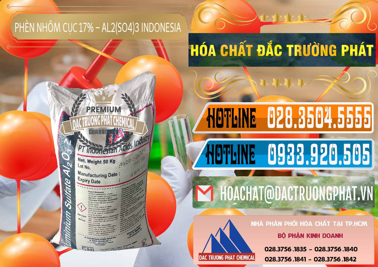 Cty nhập khẩu & bán Phèn Nhôm Cục - Al2(SO4)3 17% bao 50kg Indonesia - 0113 - Nơi cung cấp ( nhập khẩu ) hóa chất tại TP.HCM - stmp.net