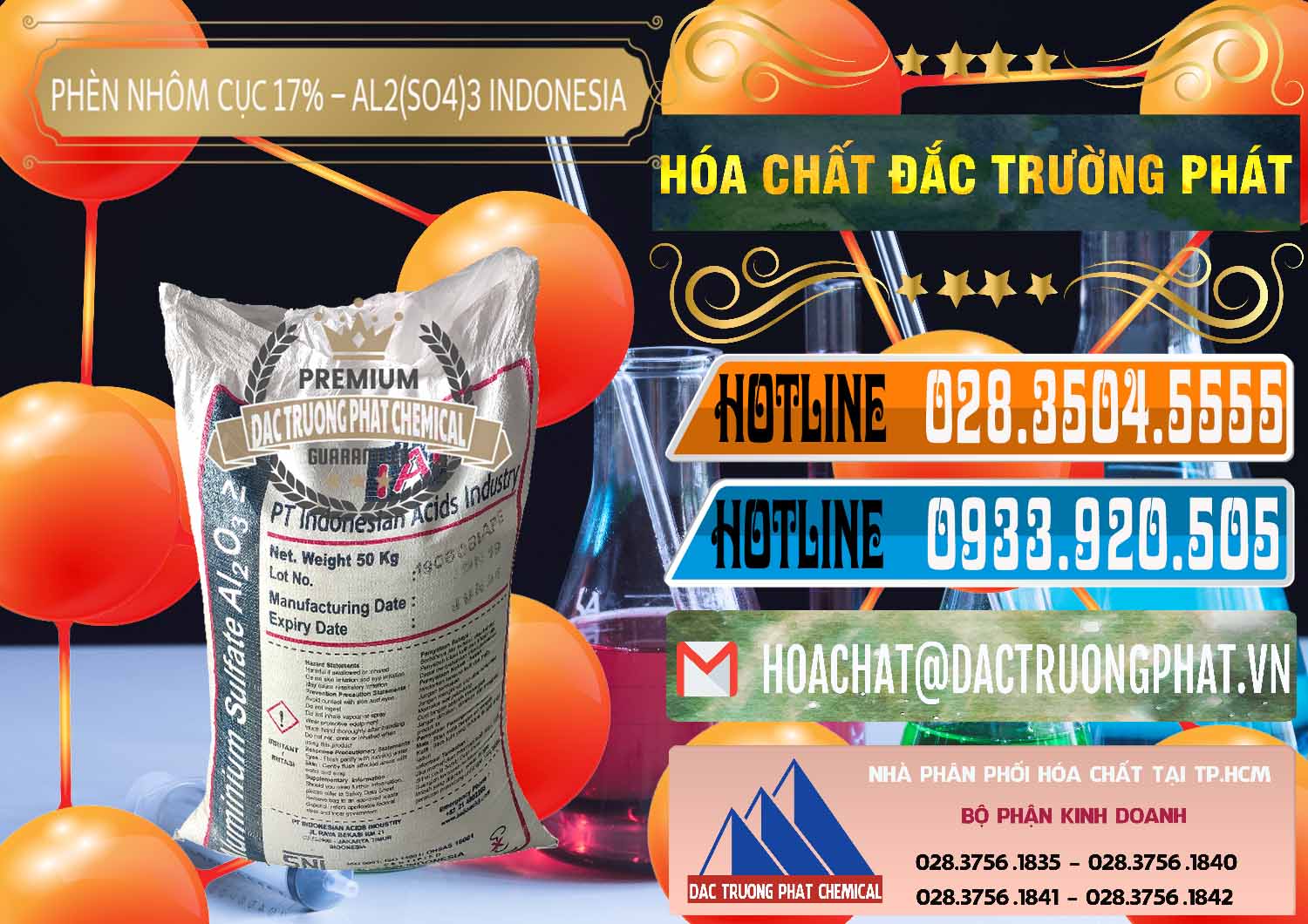 Nơi nhập khẩu và bán Phèn Nhôm Cục - Al2(SO4)3 17% bao 50kg Indonesia - 0113 - Phân phối và kinh doanh hóa chất tại TP.HCM - stmp.net