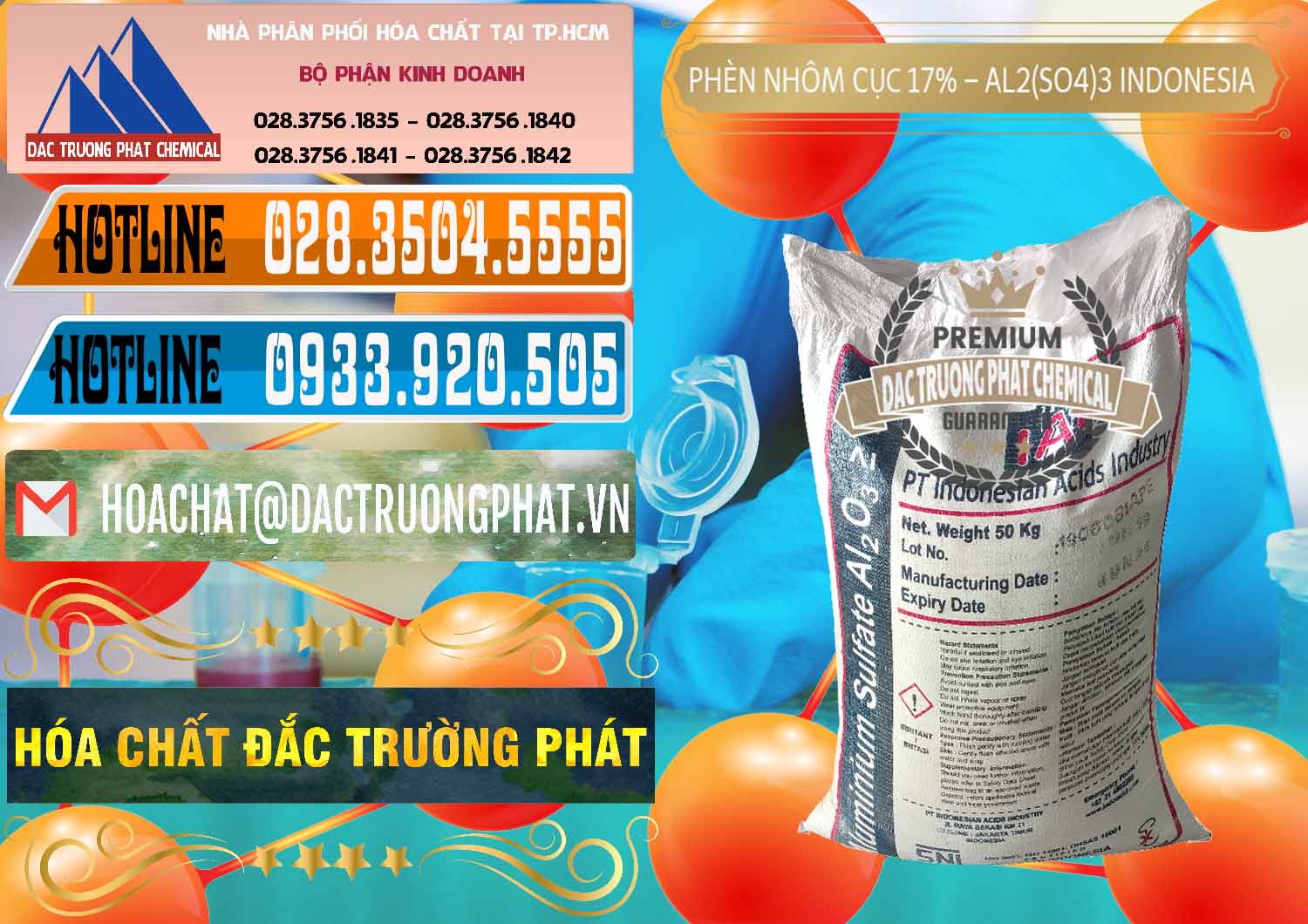 Đơn vị chuyên cung ứng & bán Phèn Nhôm Cục - Al2(SO4)3 17% bao 50kg Indonesia - 0113 - Công ty phân phối _ nhập khẩu hóa chất tại TP.HCM - stmp.net