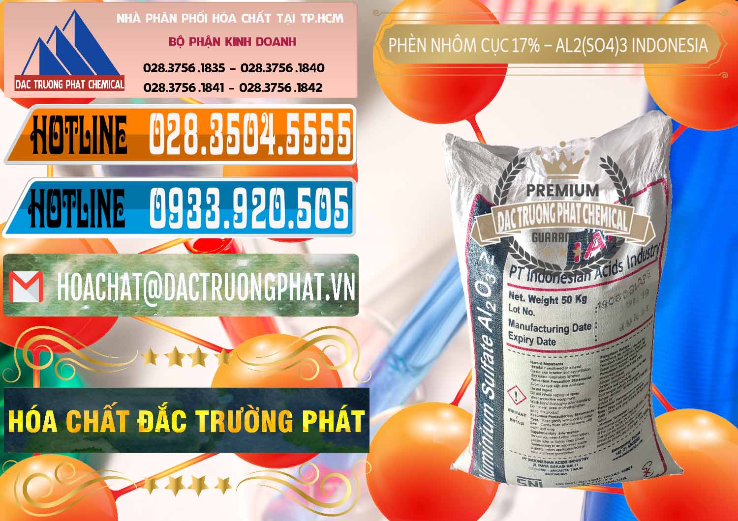 Nơi phân phối _ bán Phèn Nhôm Cục - Al2(SO4)3 17% bao 50kg Indonesia - 0113 - Nơi cung cấp & phân phối hóa chất tại TP.HCM - stmp.net
