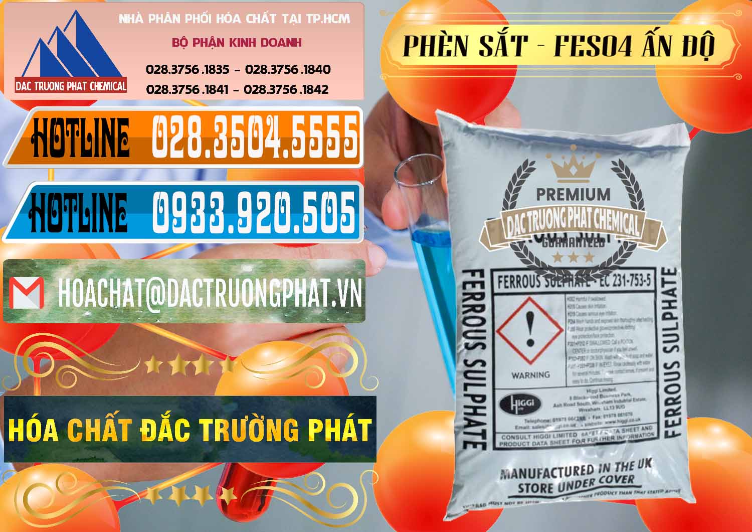 Nơi chuyên bán _ cung ứng Phèn Sắt - FeSO4.7H2O Ấn Độ India - 0354 - Cung cấp _ phân phối hóa chất tại TP.HCM - stmp.net