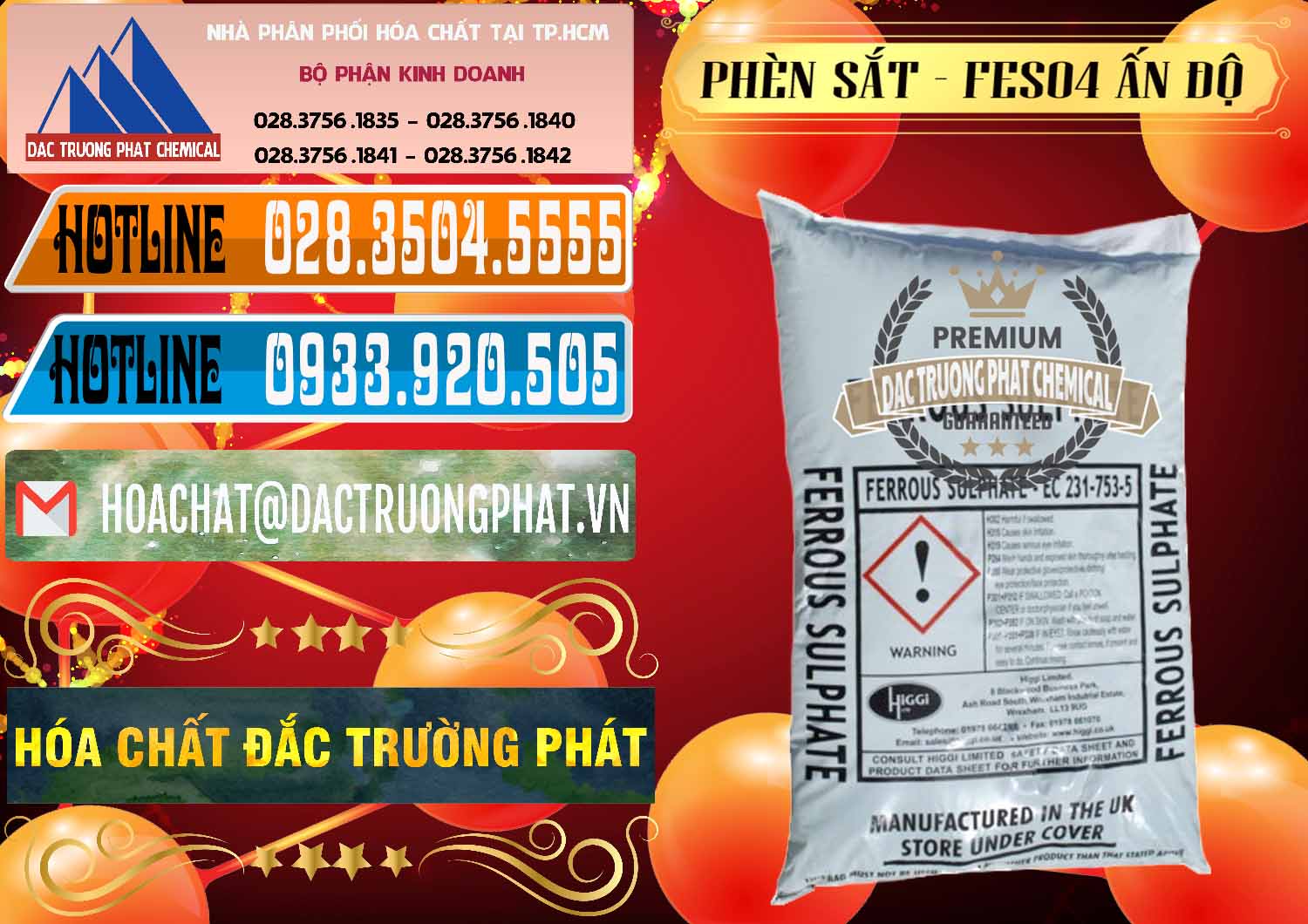 Công ty bán và phân phối Phèn Sắt - FeSO4.7H2O Ấn Độ India - 0354 - Cung cấp _ phân phối hóa chất tại TP.HCM - stmp.net