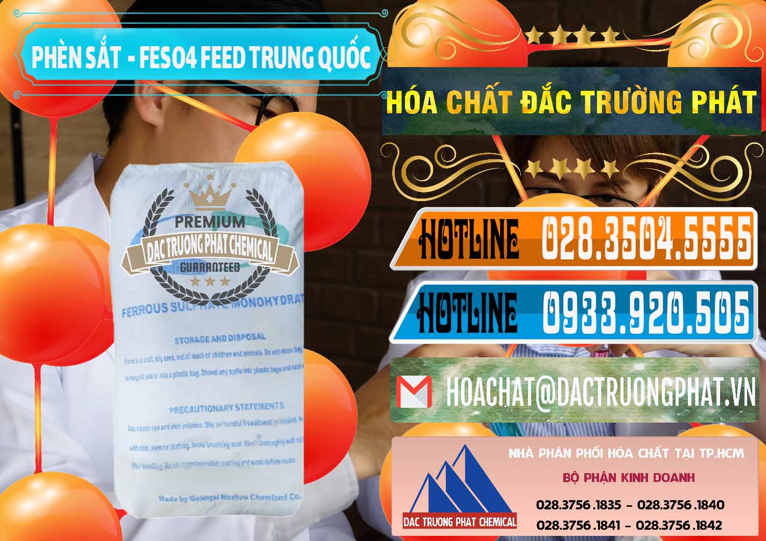 Chuyên phân phối & bán Phèn Sắt - FeSO4.7H2O Feed Grade Chemland Trung Quốc China - 0455 - Nơi cung cấp - kinh doanh hóa chất tại TP.HCM - stmp.net