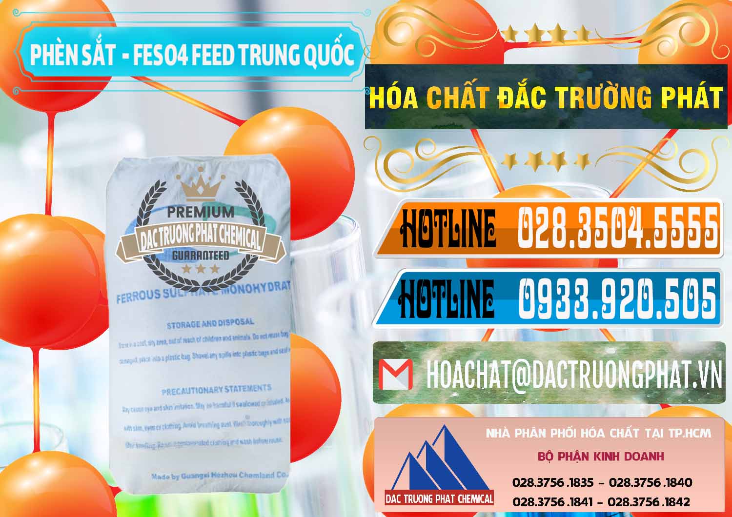 Nhà nhập khẩu _ bán Phèn Sắt - FeSO4.7H2O Feed Grade Chemland Trung Quốc China - 0455 - Cty chuyên nhập khẩu _ phân phối hóa chất tại TP.HCM - stmp.net