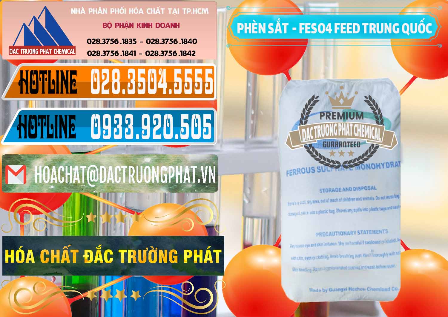 Công ty bán ( phân phối ) Phèn Sắt - FeSO4.7H2O Feed Grade Chemland Trung Quốc China - 0455 - Công ty chuyên nhập khẩu - phân phối hóa chất tại TP.HCM - stmp.net