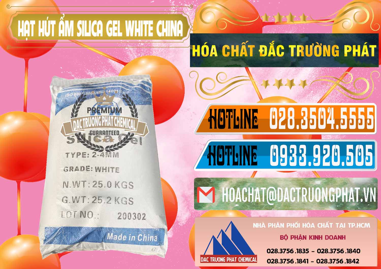 Chuyên bán _ cung cấp Hạt Hút Ẩm Silica Gel White Trung Quốc China - 0297 - Nơi chuyên phân phối - cung ứng hóa chất tại TP.HCM - stmp.net