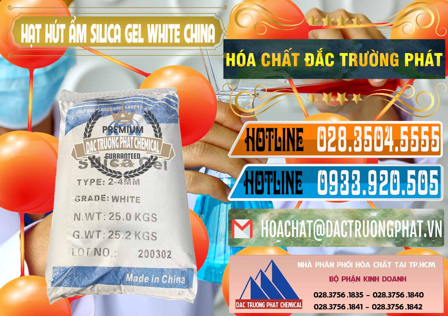 Công ty bán và cung ứng Hạt Hút Ẩm Silica Gel White Trung Quốc China - 0297 - Chuyên kinh doanh và cung cấp hóa chất tại TP.HCM - stmp.net