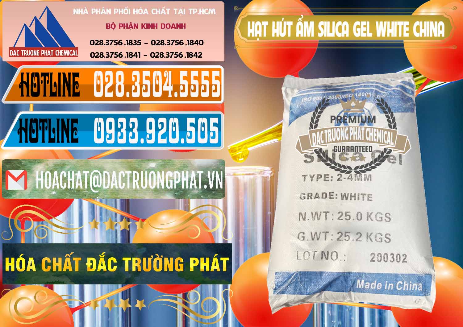 Công ty chuyên cung cấp - bán Hạt Hút Ẩm Silica Gel White Trung Quốc China - 0297 - Nơi chuyên phân phối và nhập khẩu hóa chất tại TP.HCM - stmp.net