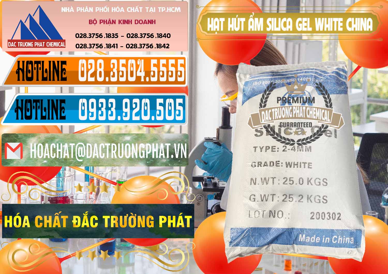 Đơn vị chuyên nhập khẩu _ bán Hạt Hút Ẩm Silica Gel White Trung Quốc China - 0297 - Công ty chuyên phân phối ( bán ) hóa chất tại TP.HCM - stmp.net