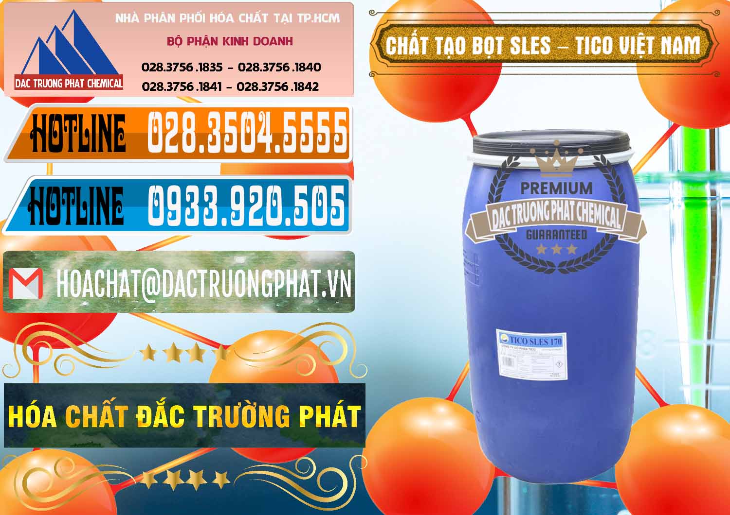 Chuyên kinh doanh - bán Chất Tạo Bọt Sles - Sodium Lauryl Ether Sulphate Tico Việt Nam - 0304 - Chuyên kinh doanh _ phân phối hóa chất tại TP.HCM - stmp.net