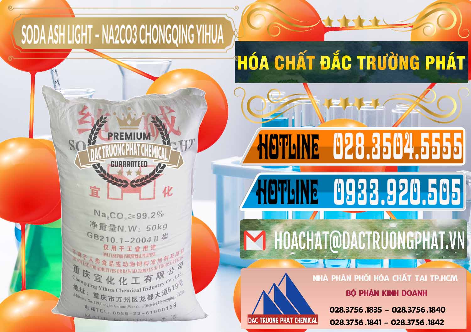 Chuyên cung cấp và bán Soda Ash Light - NA2CO3 Chongqing Yihua Trung Quốc China - 0129 - Nơi cung cấp _ phân phối hóa chất tại TP.HCM - stmp.net