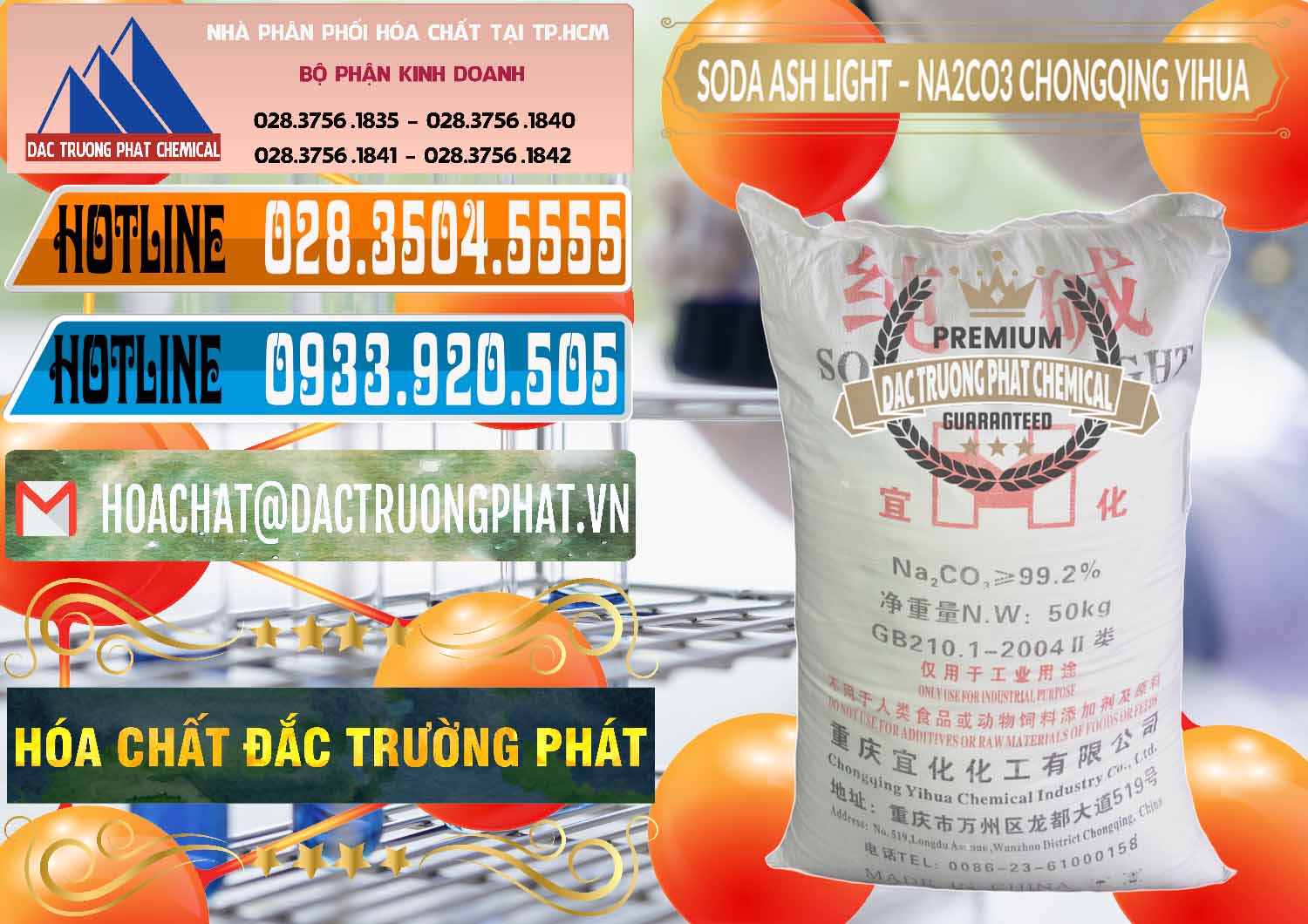 Cty cung ứng - bán Soda Ash Light - NA2CO3 Chongqing Yihua Trung Quốc China - 0129 - Nhà phân phối ( cung cấp ) hóa chất tại TP.HCM - stmp.net